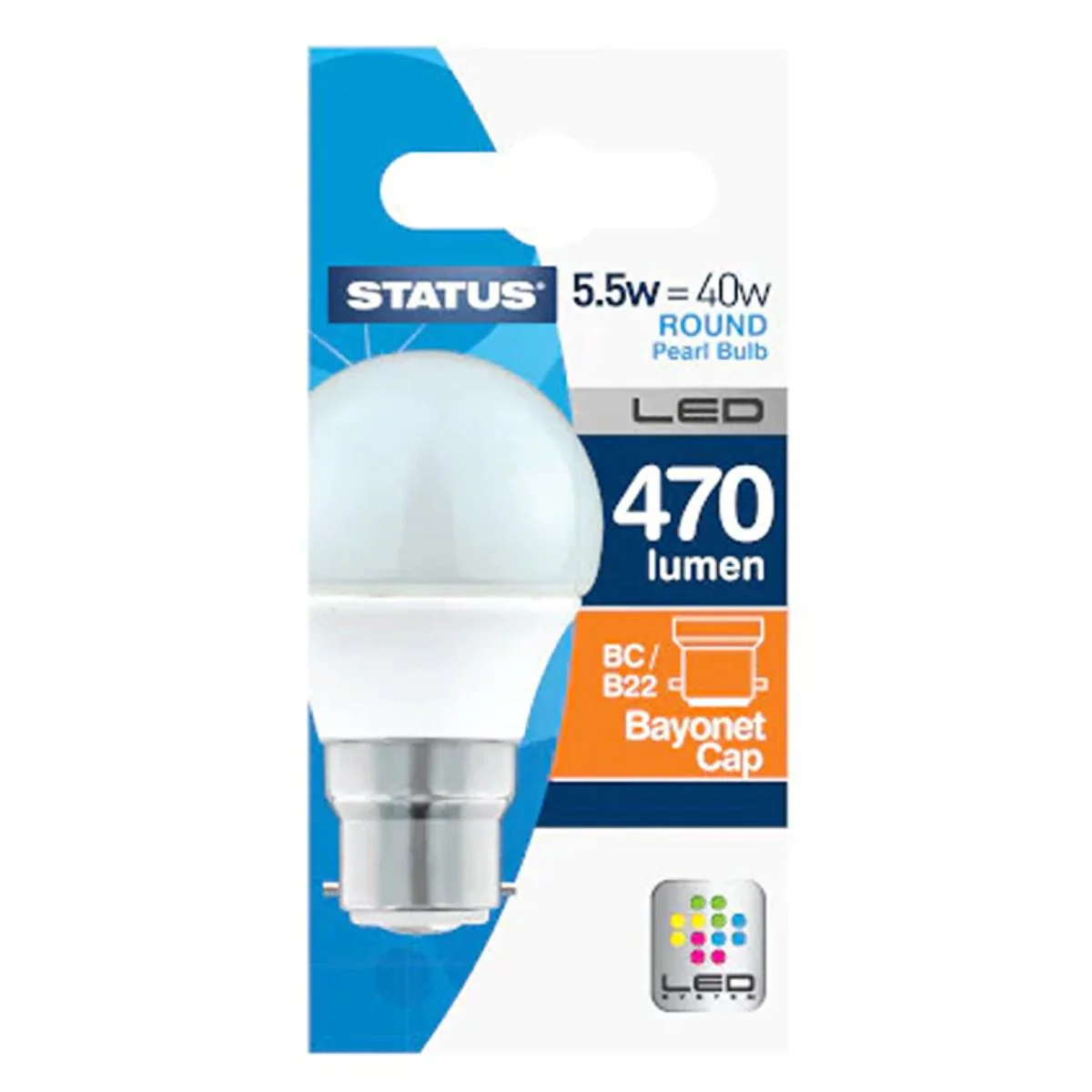 Status - 40W Large Bayonet Cap Light Bulb