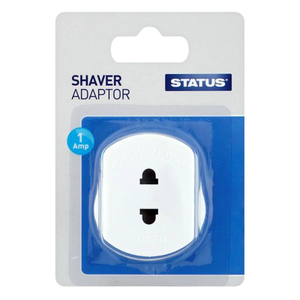 Status - Shaver Adaptor 1amp - 1pcs