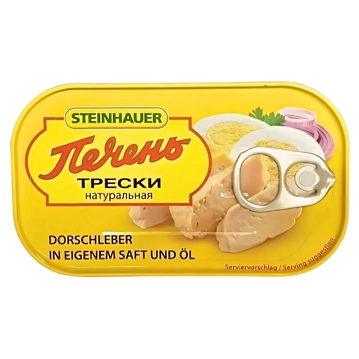 Steinhauer - Cod Liver in Natural Oil - 120g