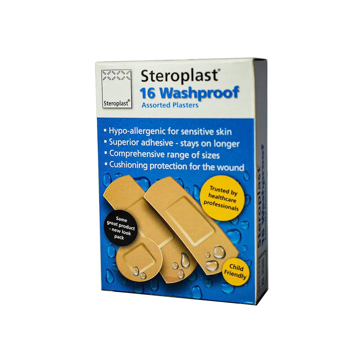 Steroplast - Washproof Plasters 16 Pack