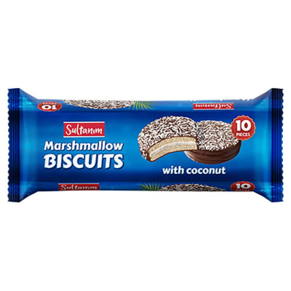 Sultanim - Marshmallow & Coconut Biscuits with Chocolate - 220g