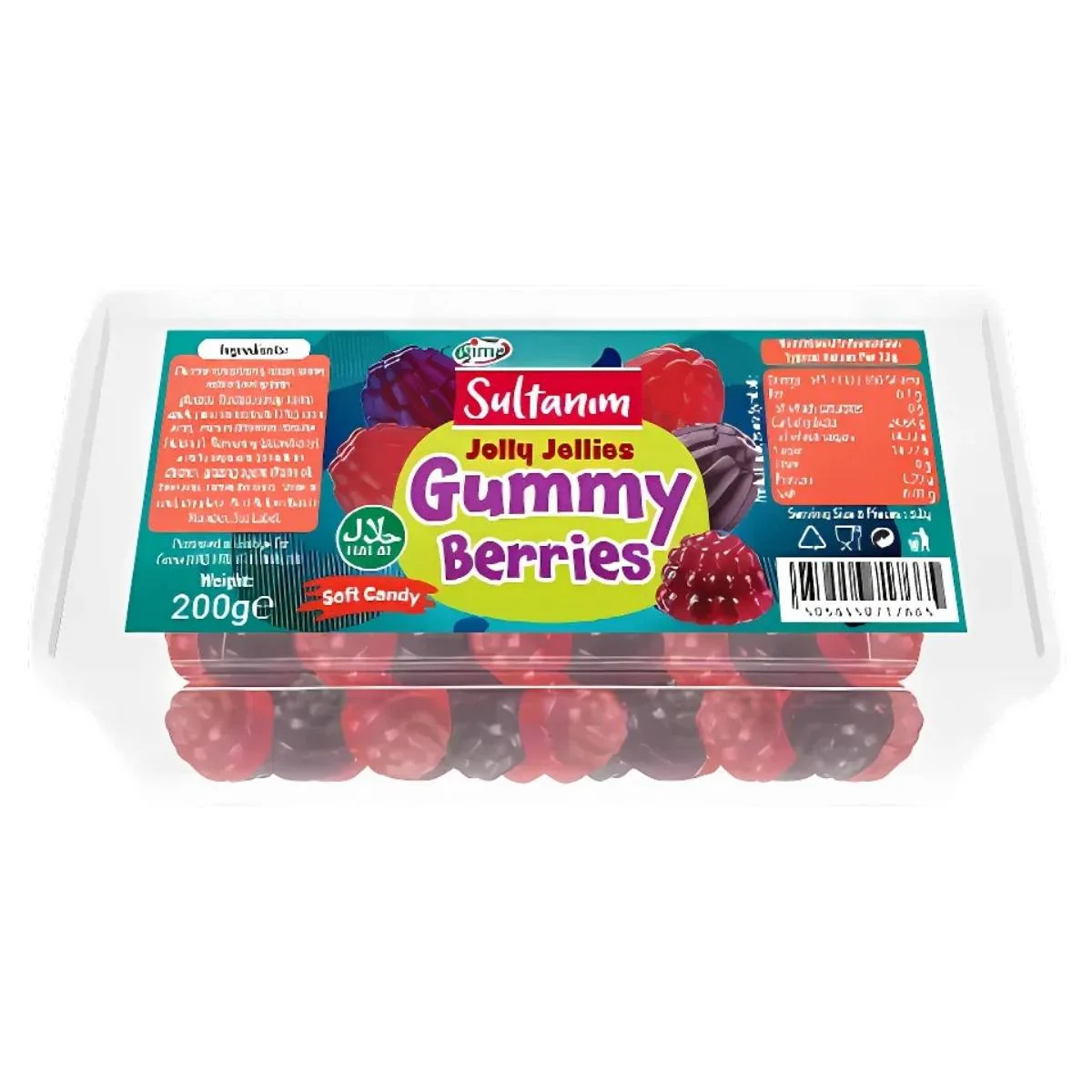 Sultanim - Gummy Berries - 200g