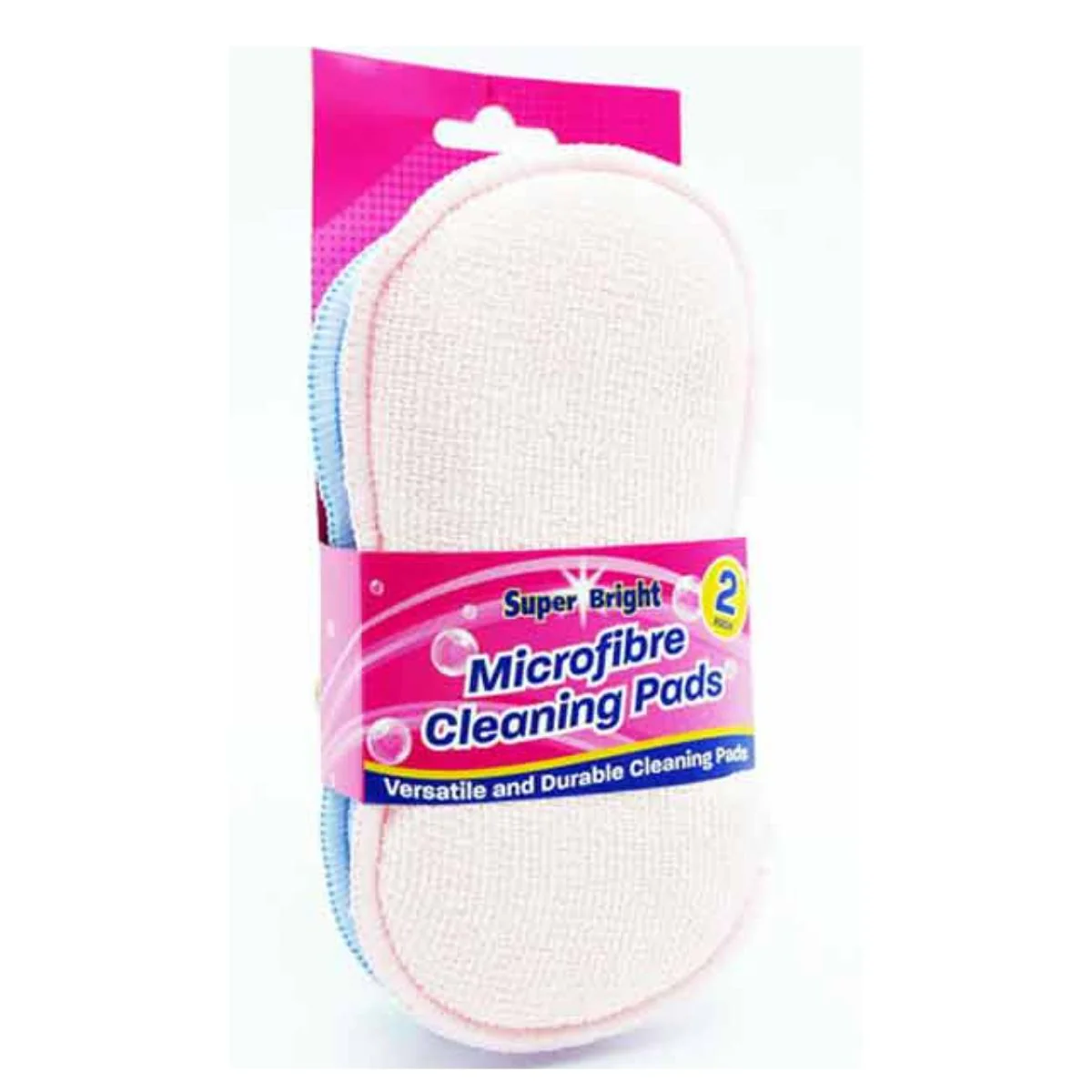 Super Bright - Microfibre Cleaning Pads - 2pcs