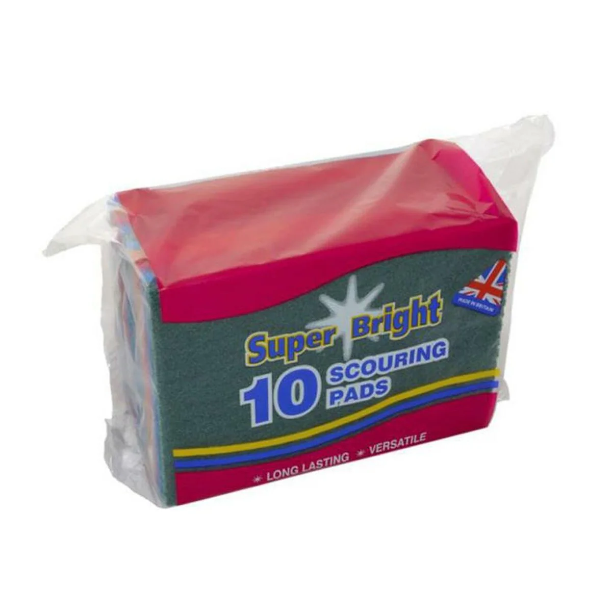 Super Bright - Scouring Pads - 10 Pack