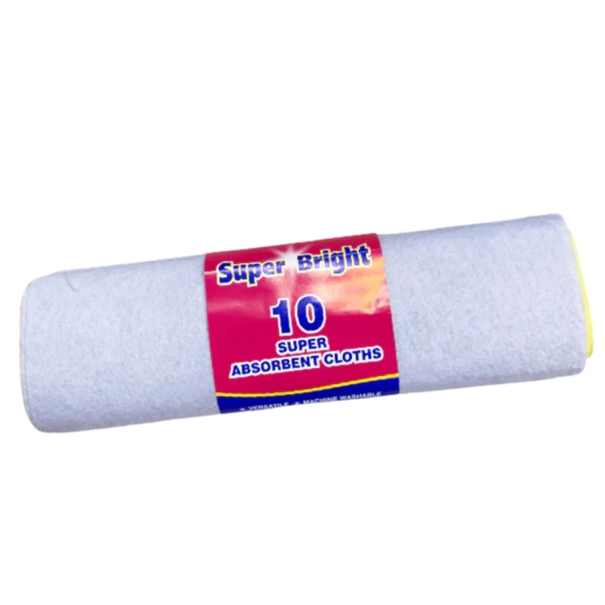 Super Bright - Super Absorbent Cloths - 10 Pack