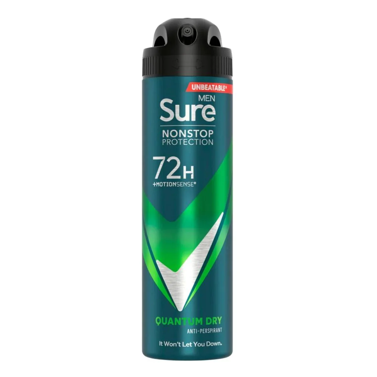 Sure Men - Quantum Dry Non-Stop Advanced Anti- Perspirant Deodorant - 150ml