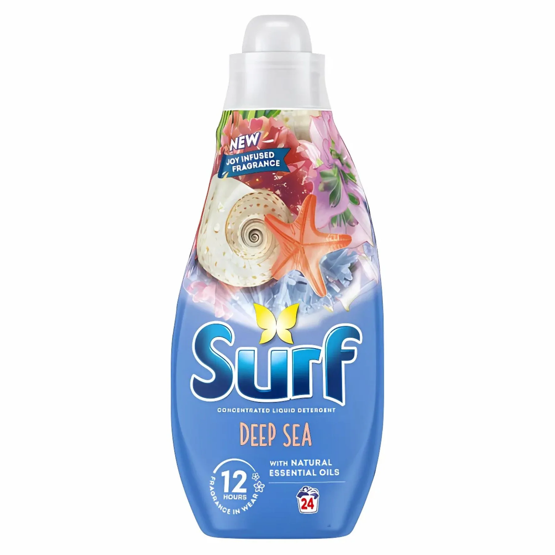 Surf - Concentrated Liquid Laundry Detergent Deep Sea 24 Washes - 648ml