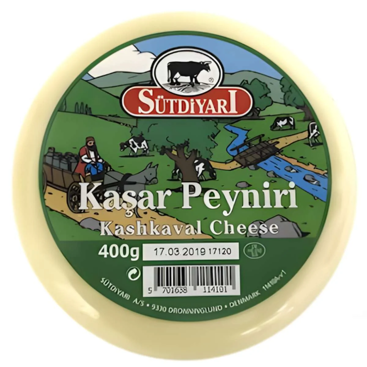 Sutdiyari - Kashkaval (Kasar) Cheddar Cheese - 400g