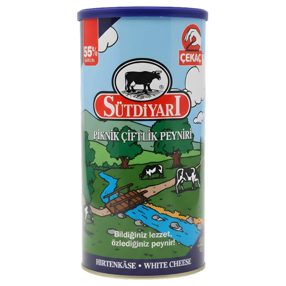 Sutdiyari - Soft White Cheese In Brine 55% - 800g