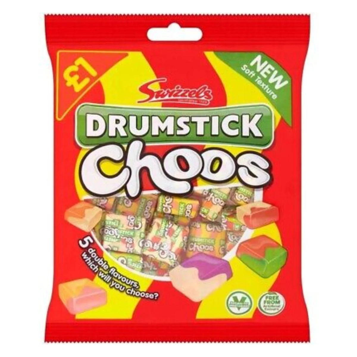 Swizzels - Drumstick Choos Sharing Bag - 150g