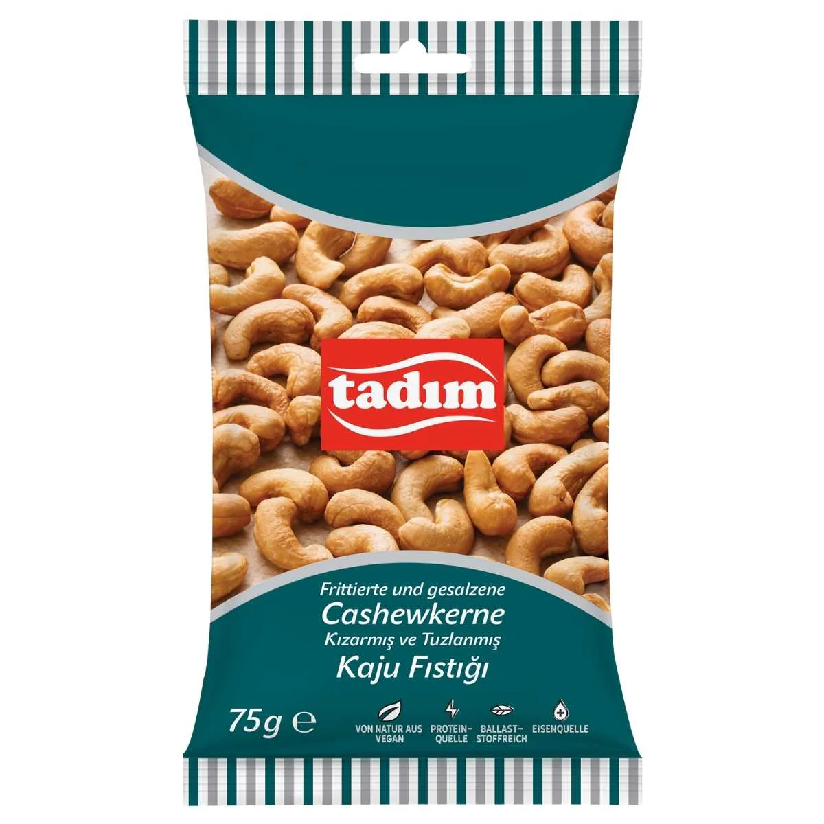 Tadim - Roasted & Salted Cashew Nuts - 75g