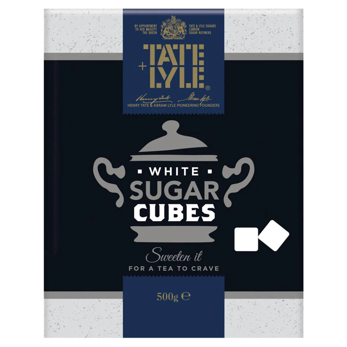 Tate & Lyle - Fairtrade Cane Sugar White Cubes - 500g