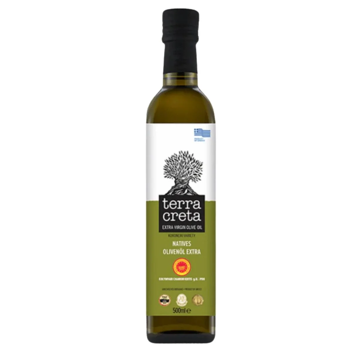 Terra Creta - Premium P.D.O Kolymvari Extra Virgin Olive Oil - 500ml