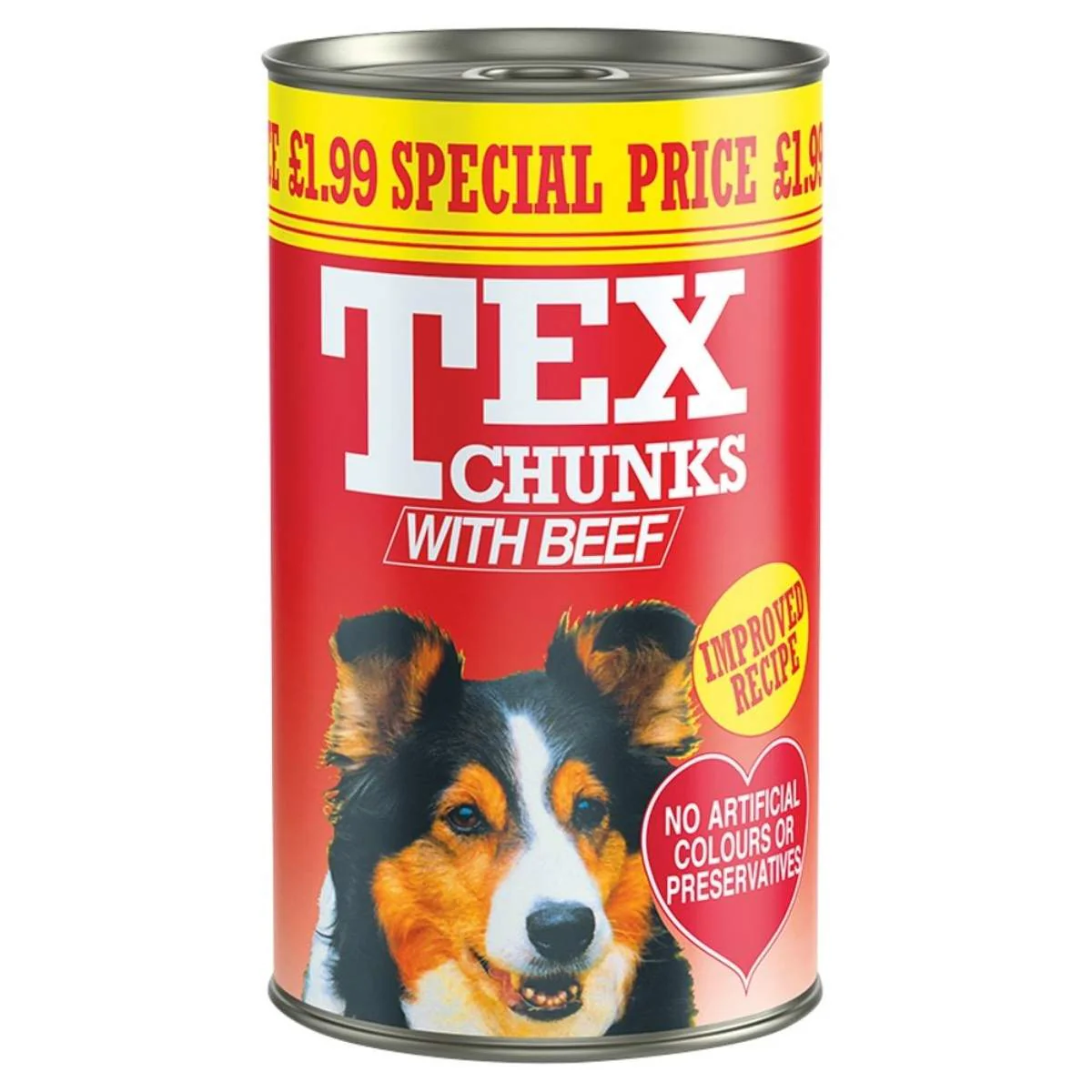 Tex Chunks - with Beef - 1.2Kg