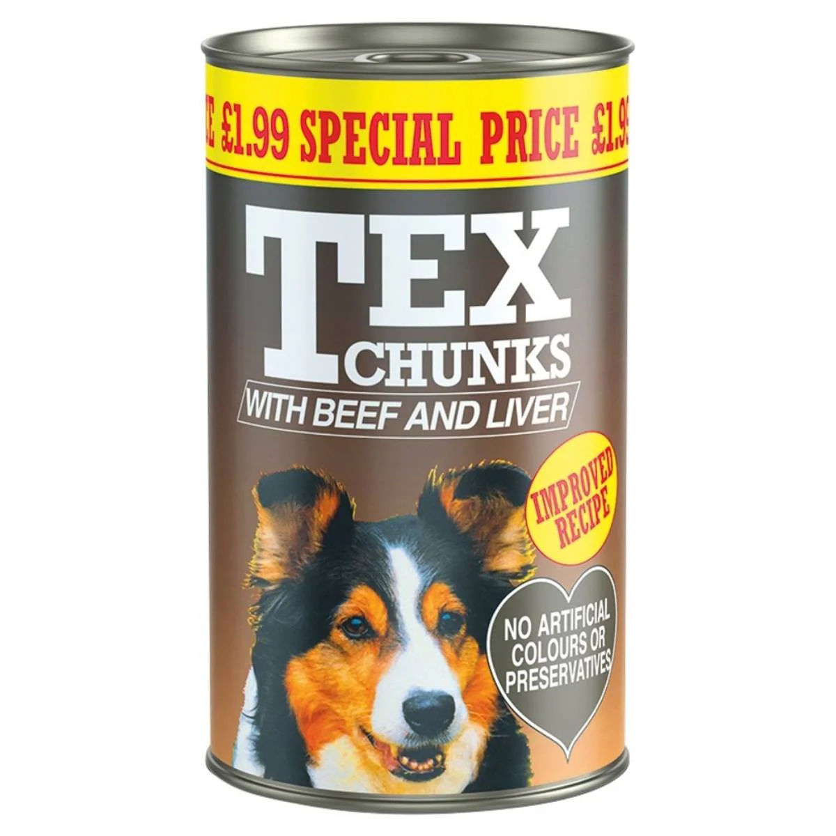 Tex Chunks - with Beef & Liver - 1.2kg