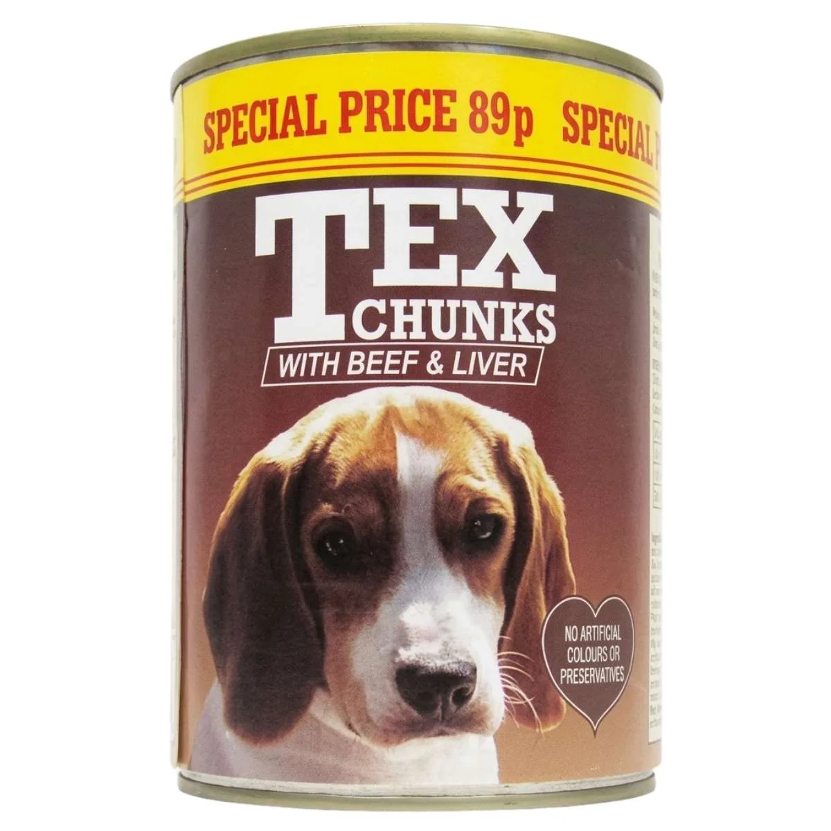 Tex - Chunks with Beef & Liver - 400g