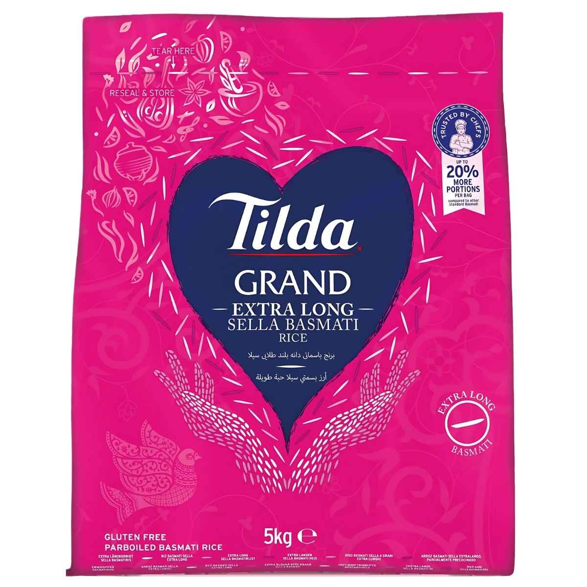 Tilda - Grand Extra Long Sella Basmati - 5kg