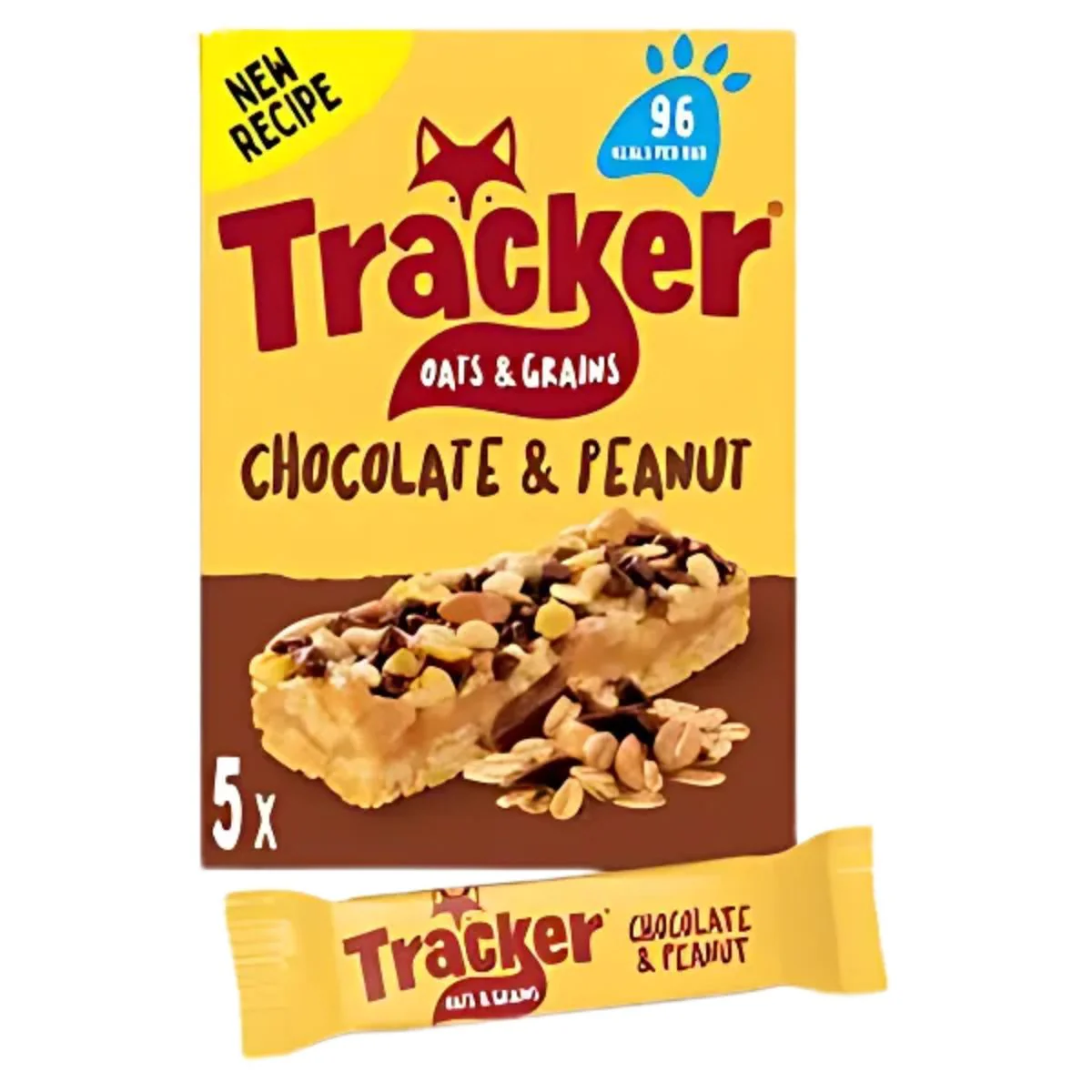 Tracker - Chocolate & Peanut Oat Bars - 110g