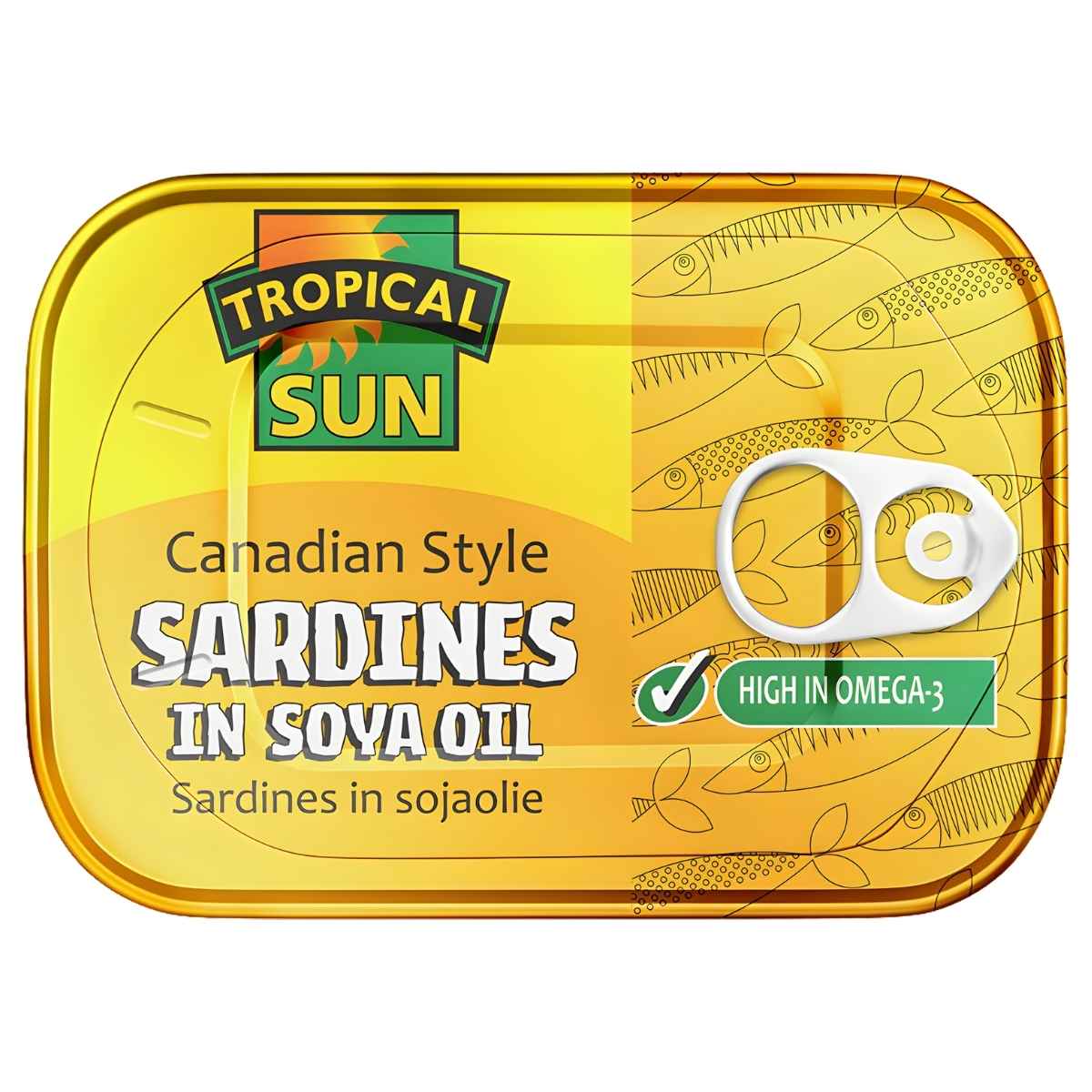Tropical Sun - Canadian Style Sardines in Soya Oil - 106g
