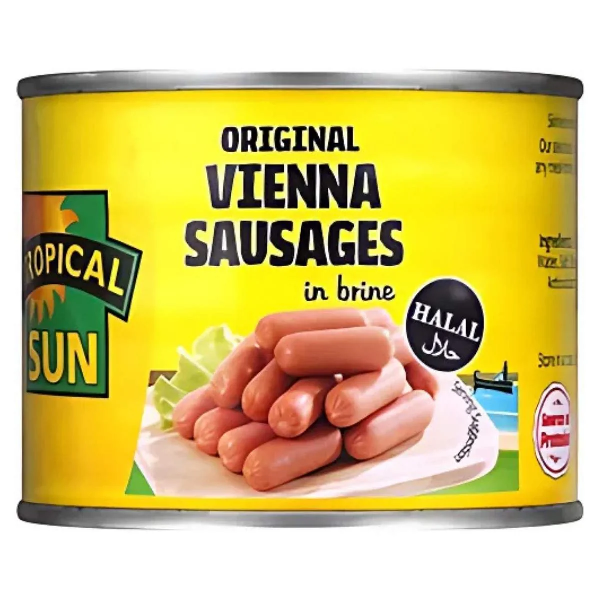 Tropical Sun - Original Vienna Sausages In Brine (Halal) - 200g