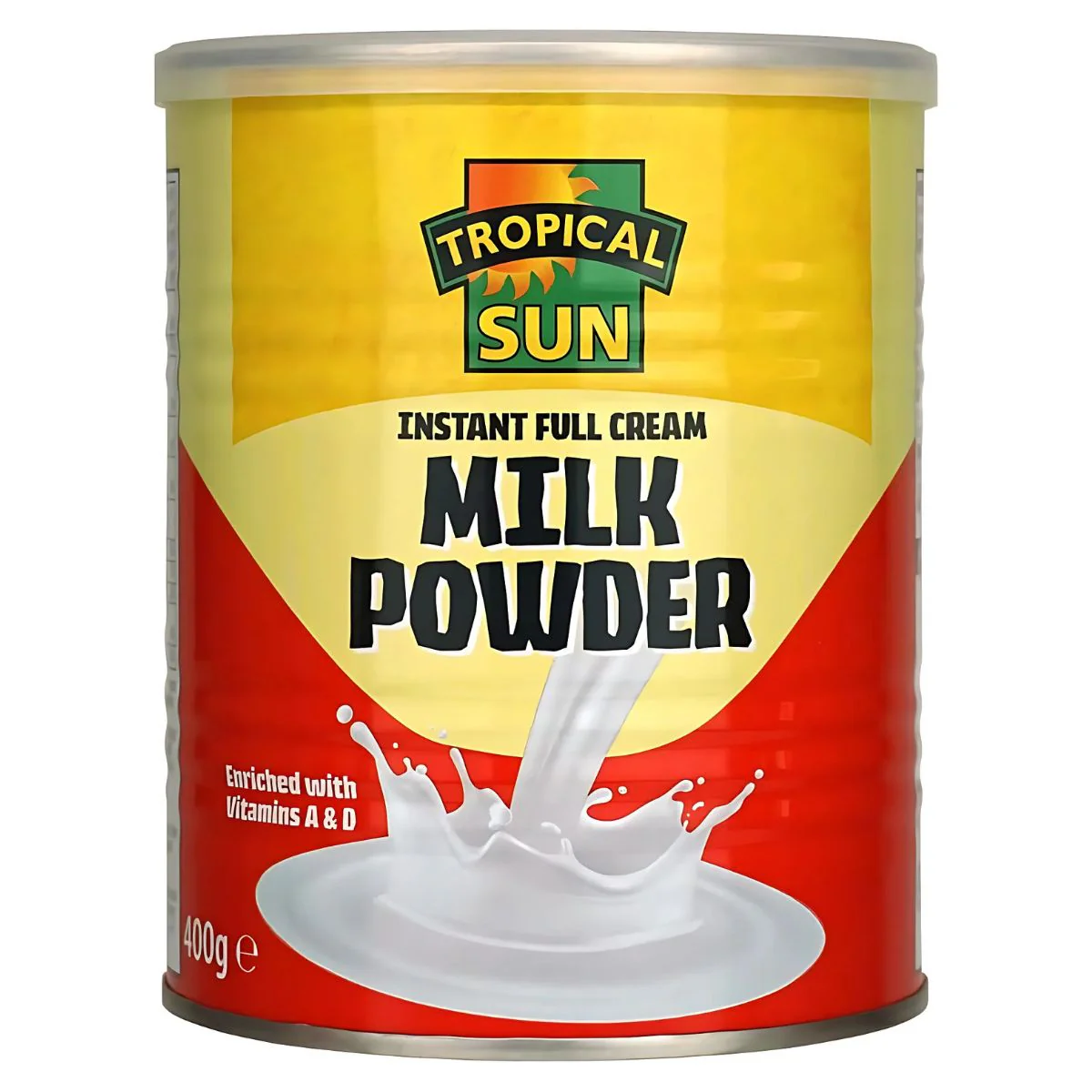 Tropical sun - Instant Full Cream Milk Powder - 400g