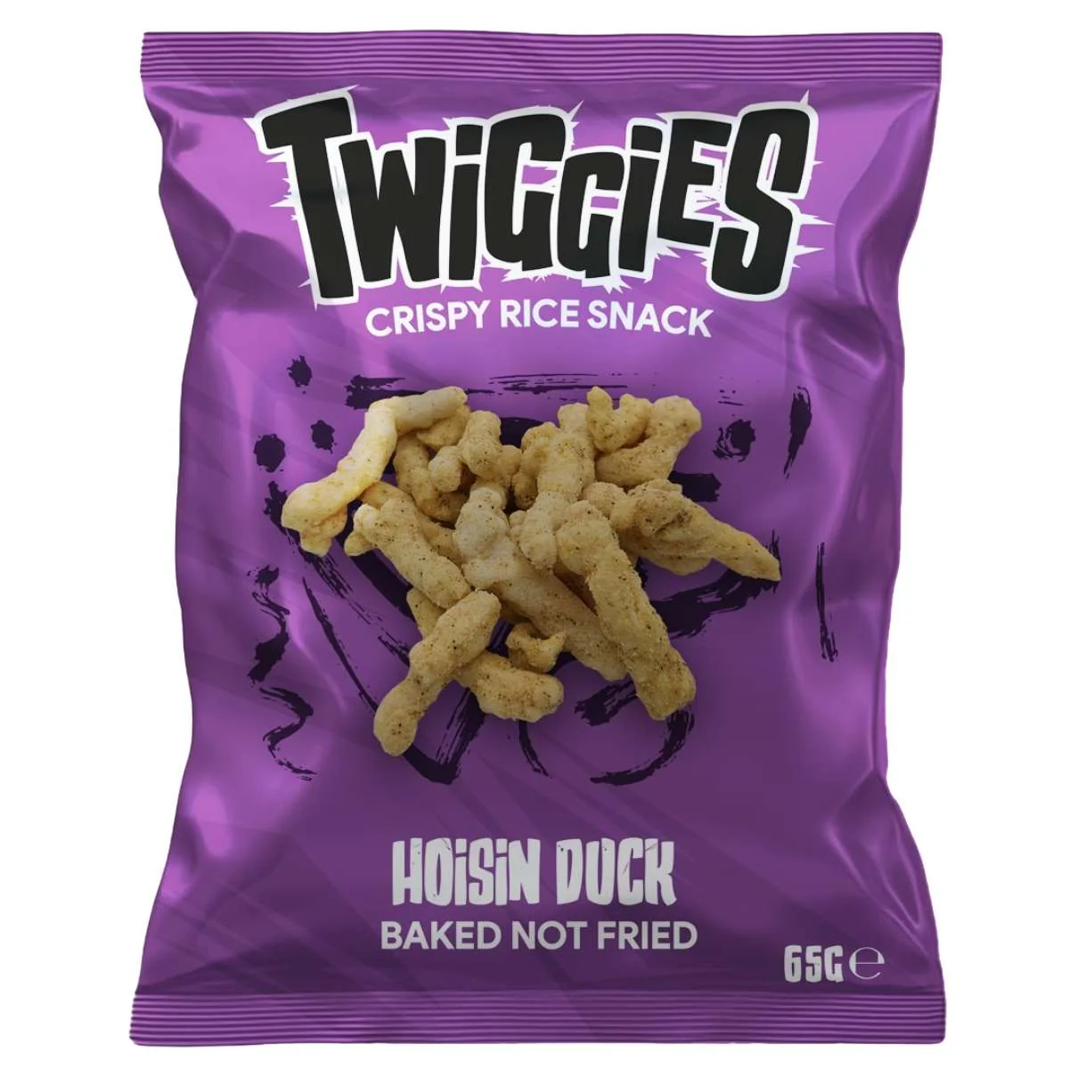 Twiggies - Hoisin Duck Flavour Baked Crispy Rice Snack (Halal) - 65g