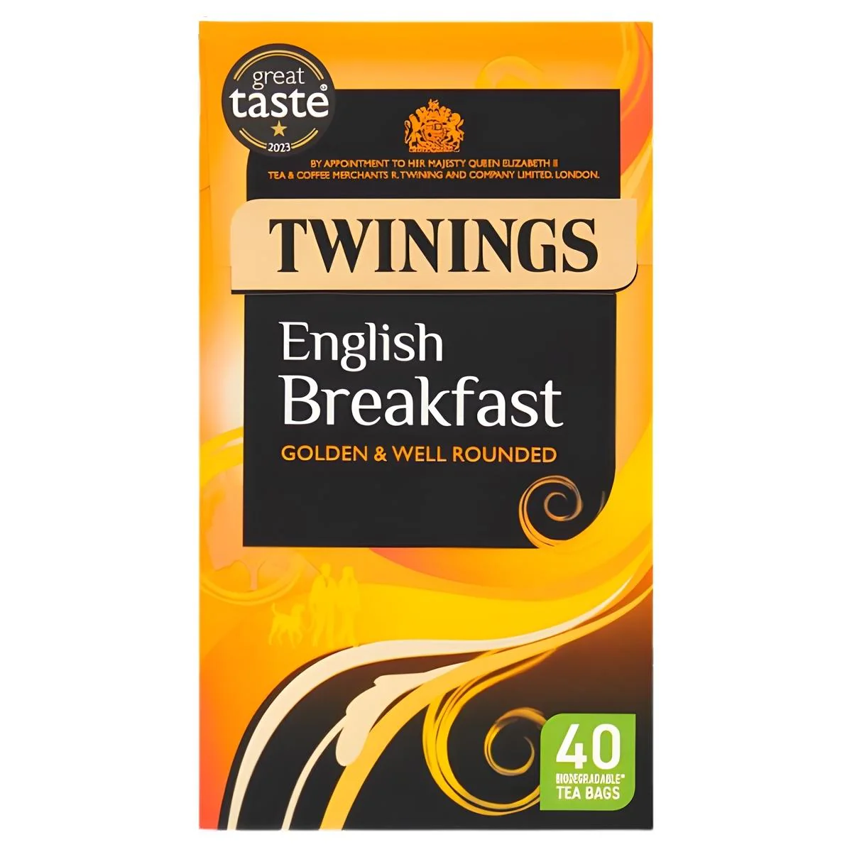 Twinings - Golden & Well Rounded English Breakfast - 40 Tea Bags