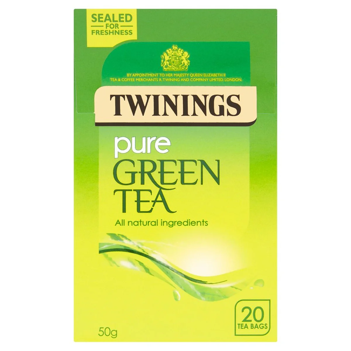 Twinings - Pure Green Tea - 80 Tea Bags