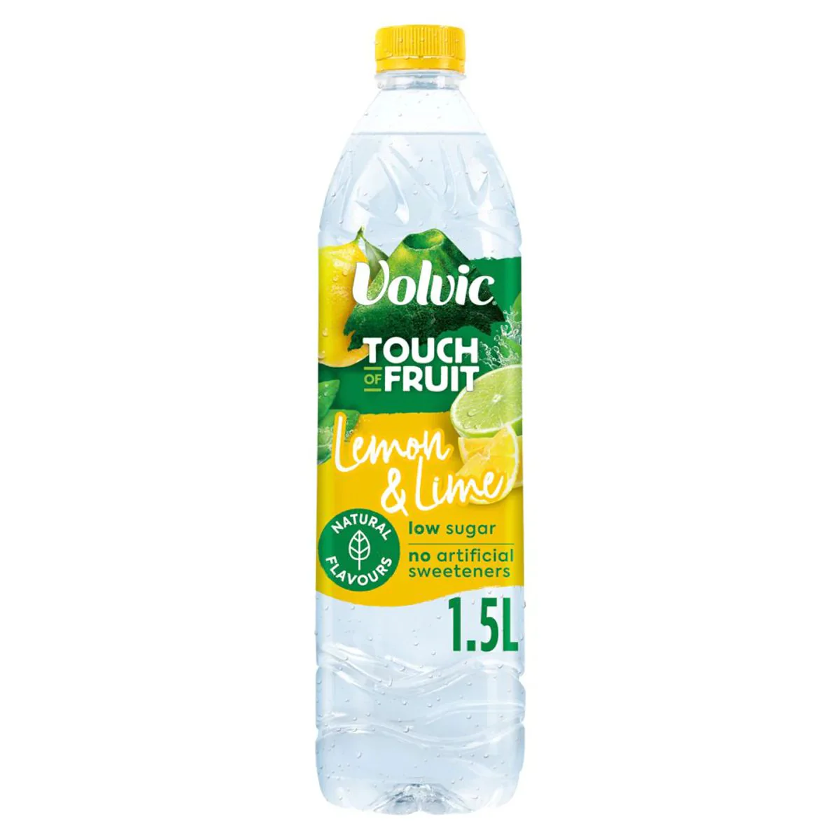 Volvic - Touch of Fruit Lemon & Lime Flavoured Water - 1.5L