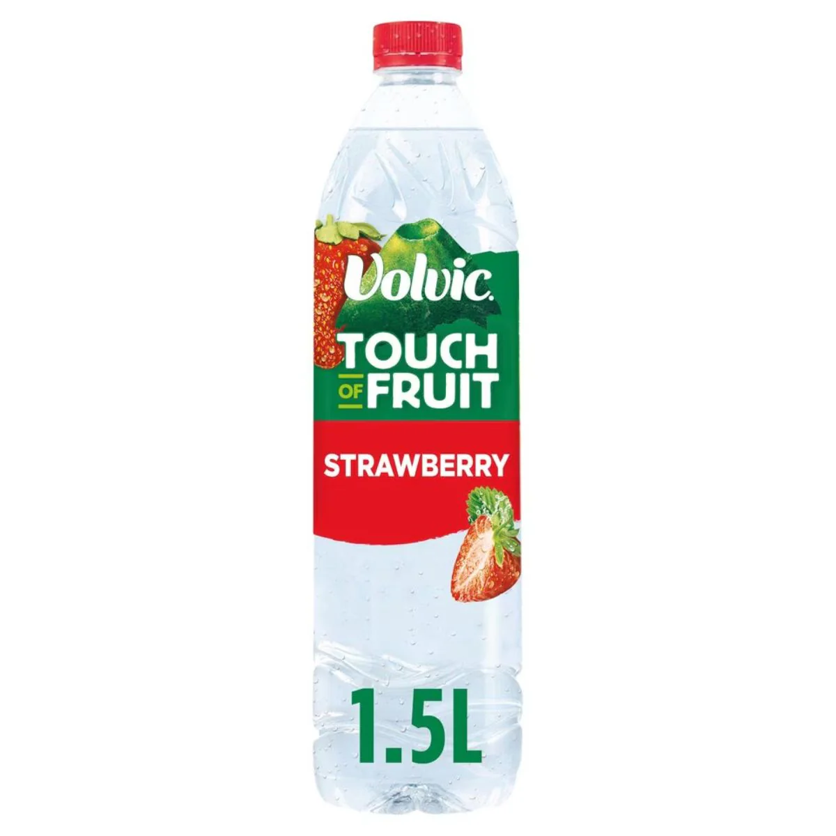 Volvic - Touch of Fruit Strawberry Flavoured Water - 1.5L
