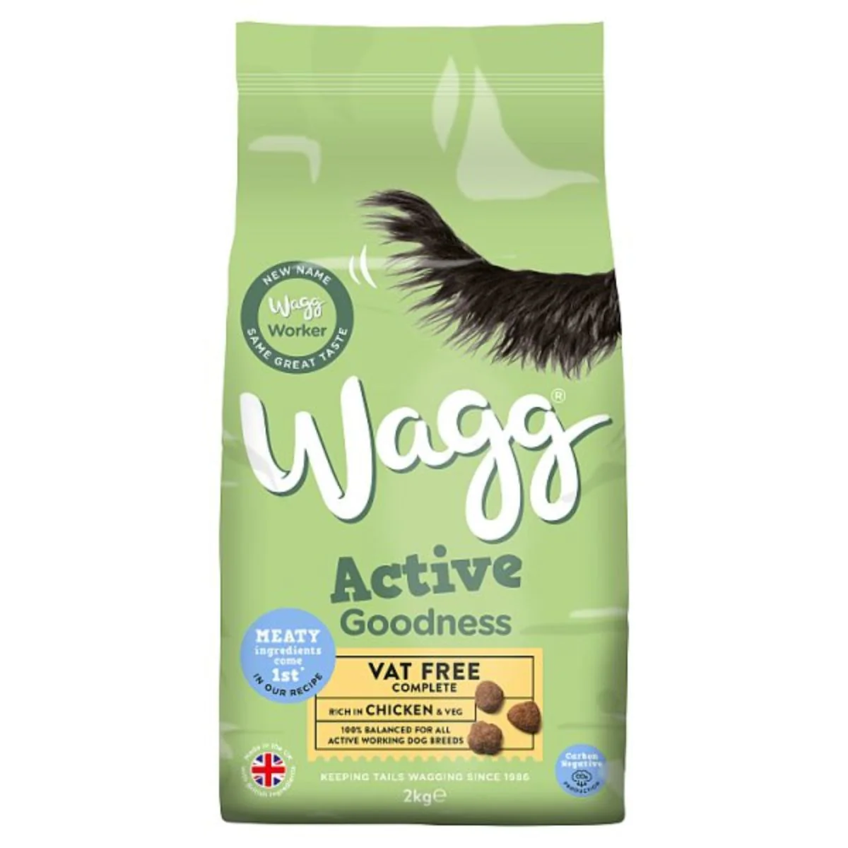 Wagg - Active Goodness Rich in Chicken & Vegetable - 2kg