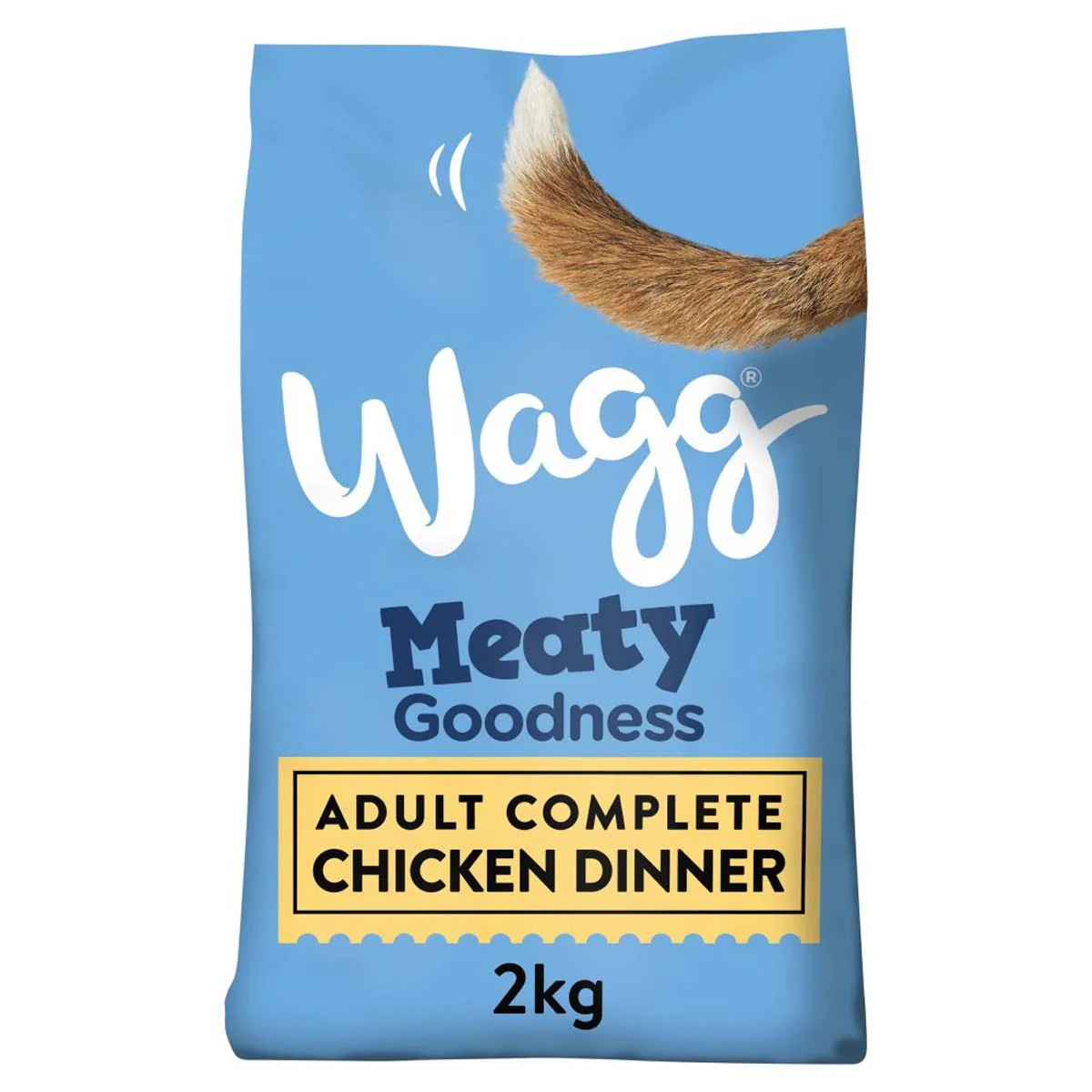 Wagg - Meaty Goodness Adult Complete Chicken Dinner Dry Dog Food - 2kg