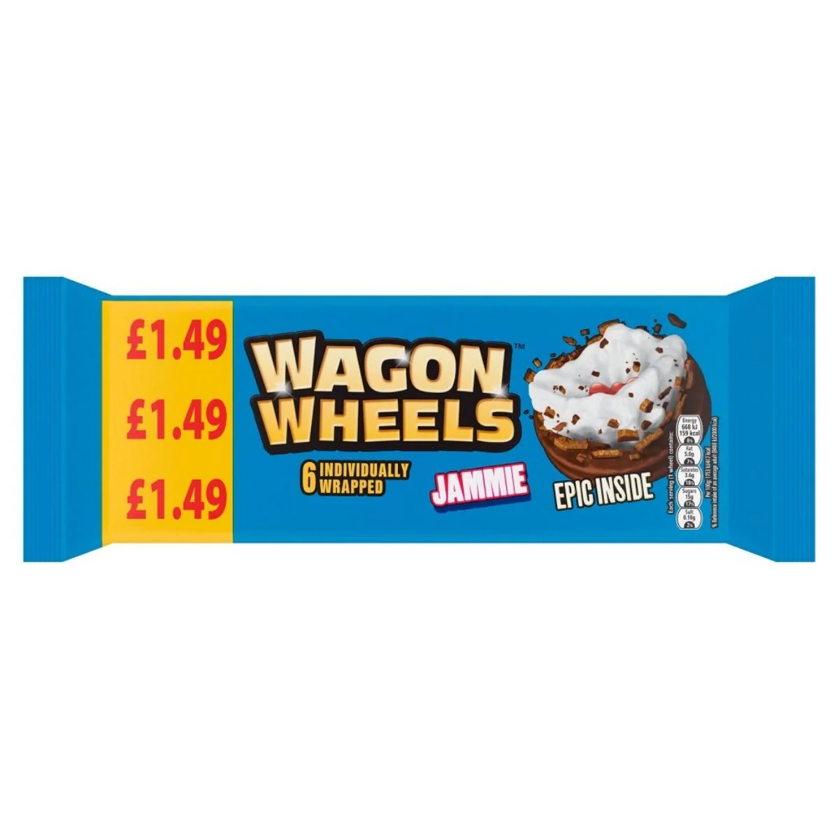 Wagon Wheels - Jammie - 6 Pack