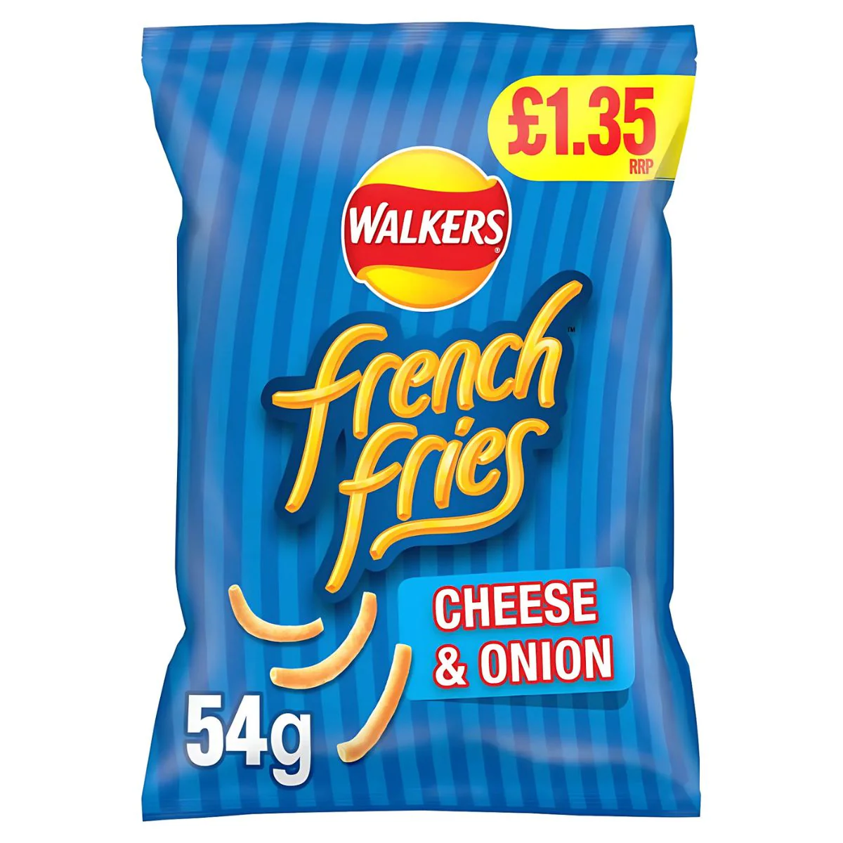 Walkers - French Fries Cheese & Onion Flavour Potato Snacks - 54g
