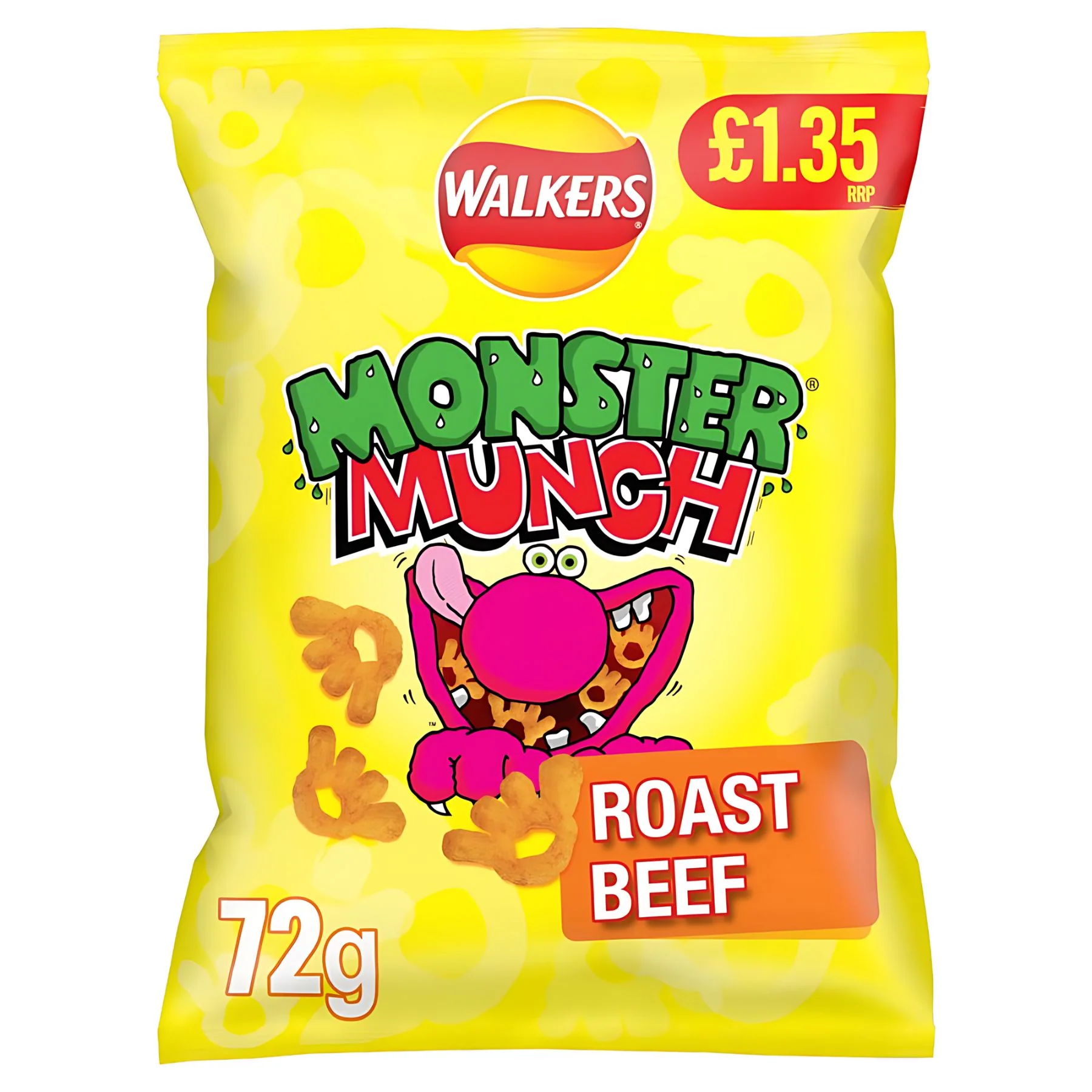 Walkers - Monster Munch Roast Beef - 72g