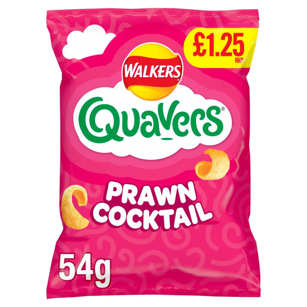 Walkers - Quavers Prawn Cocktail Snacks - 54g
