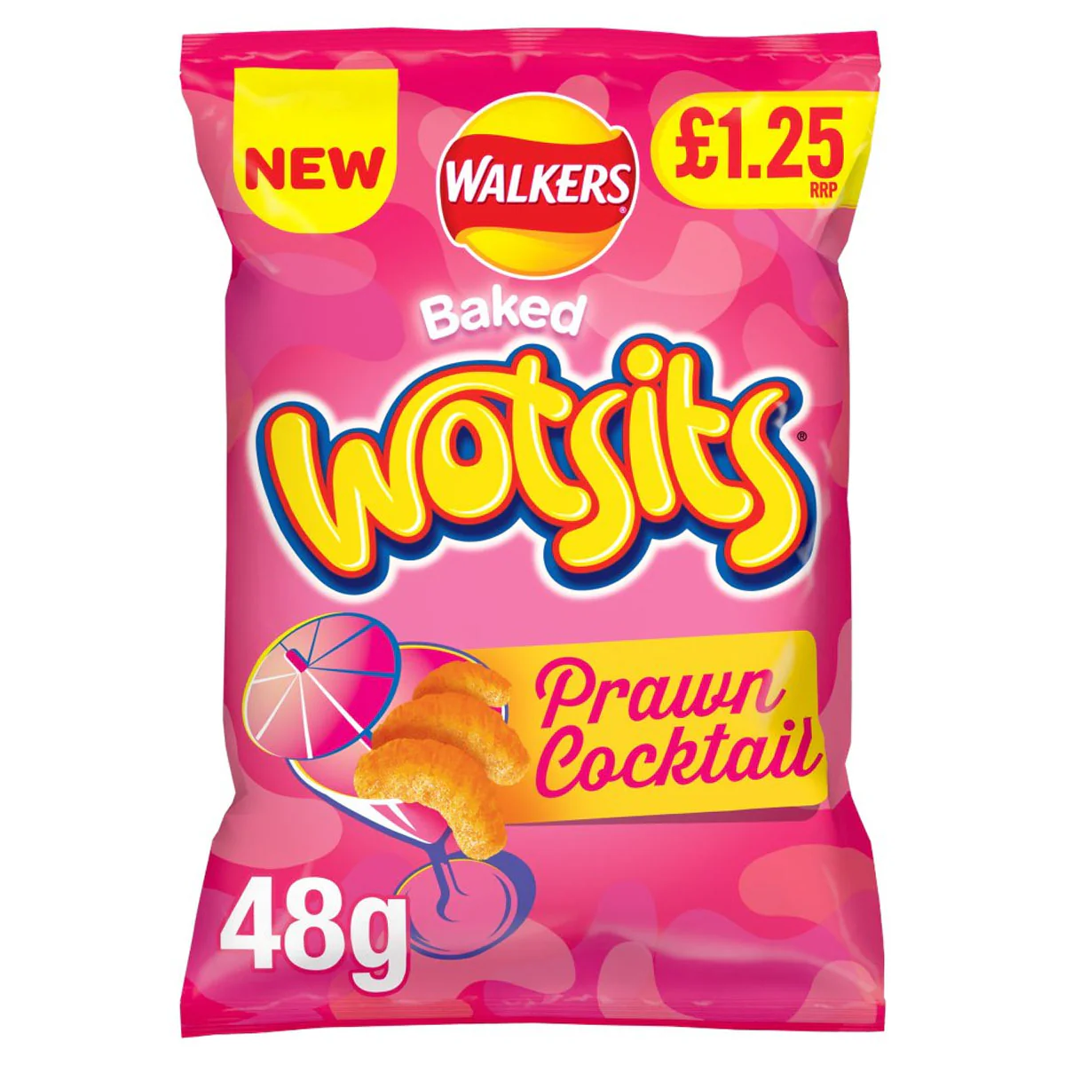 Walkers - Wotsits Prawn Cocktail - 48g