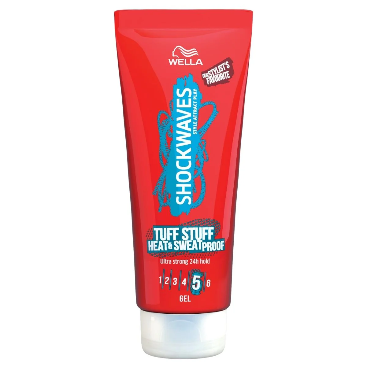 Wella - Shockwaves Tuff Stuff Heat & Sweat Proof Gel - 200ml