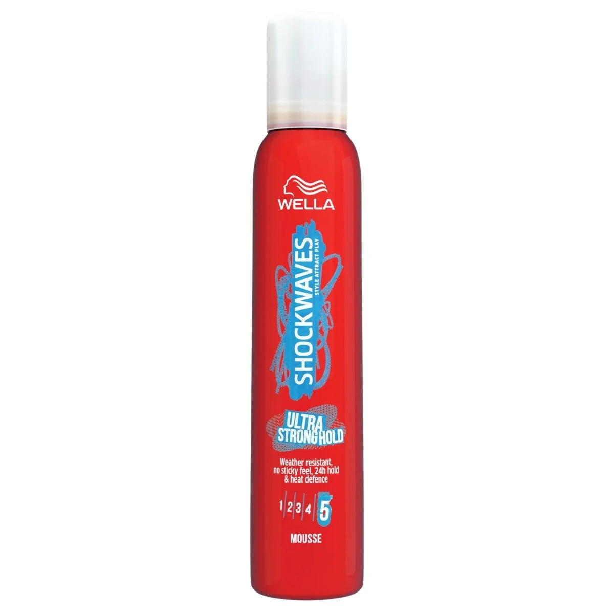 Wella Shockwaves - Ultra Strong Hold Mousse - 200ml
