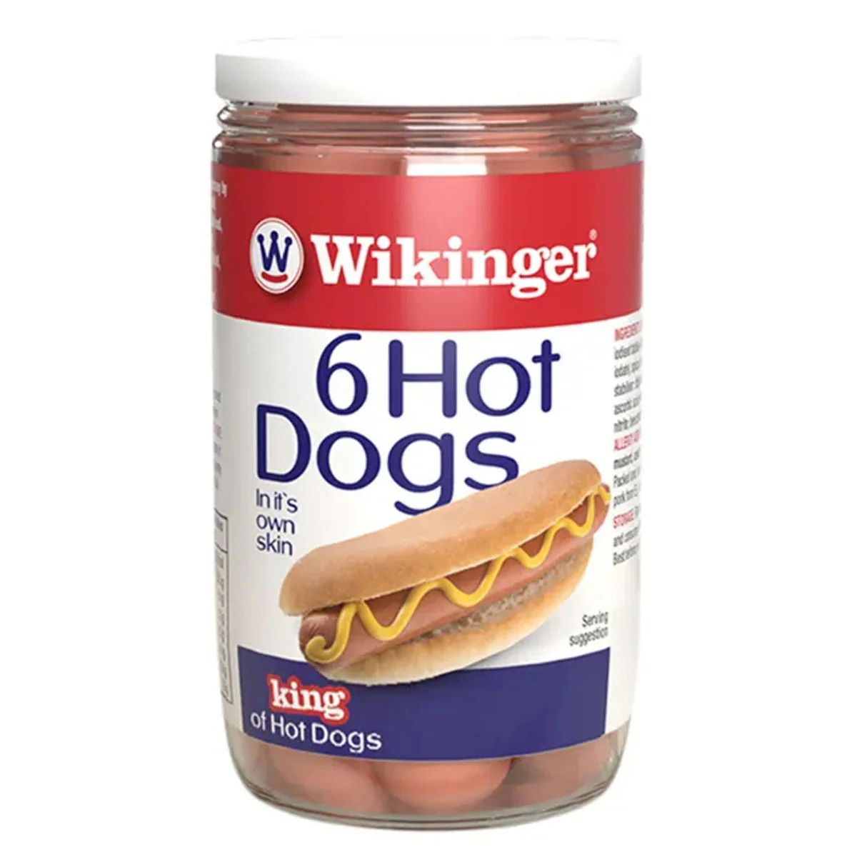 Wikinger - 6 Hot Dogs - 345g