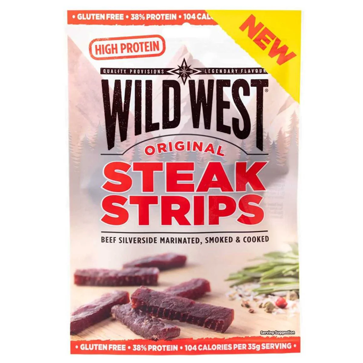 Wild West - Steak Strips - 25g