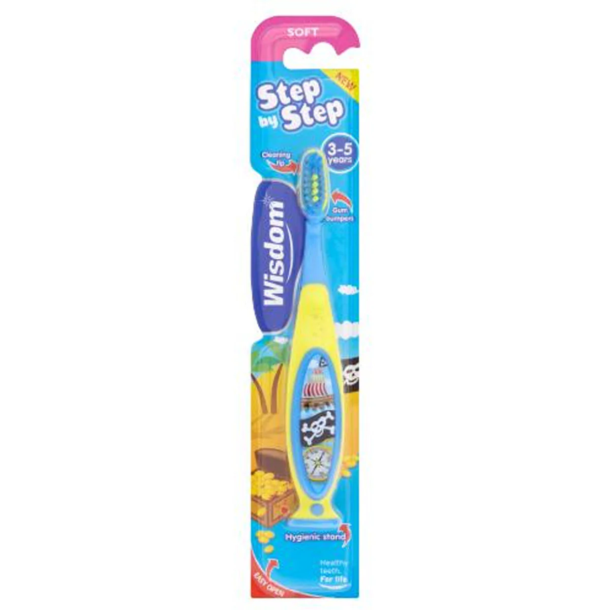 Wisdom - Step by Step Soft Toothbrush 3-5 Years