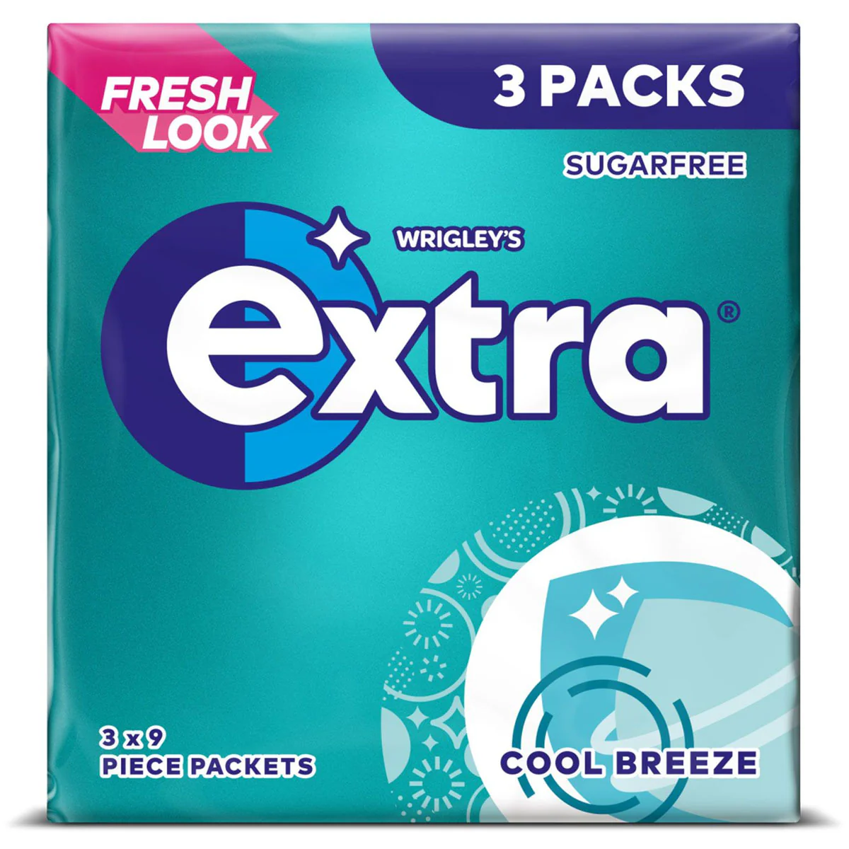 Wrigley's - Extra Cool Breeze - 3 Pack