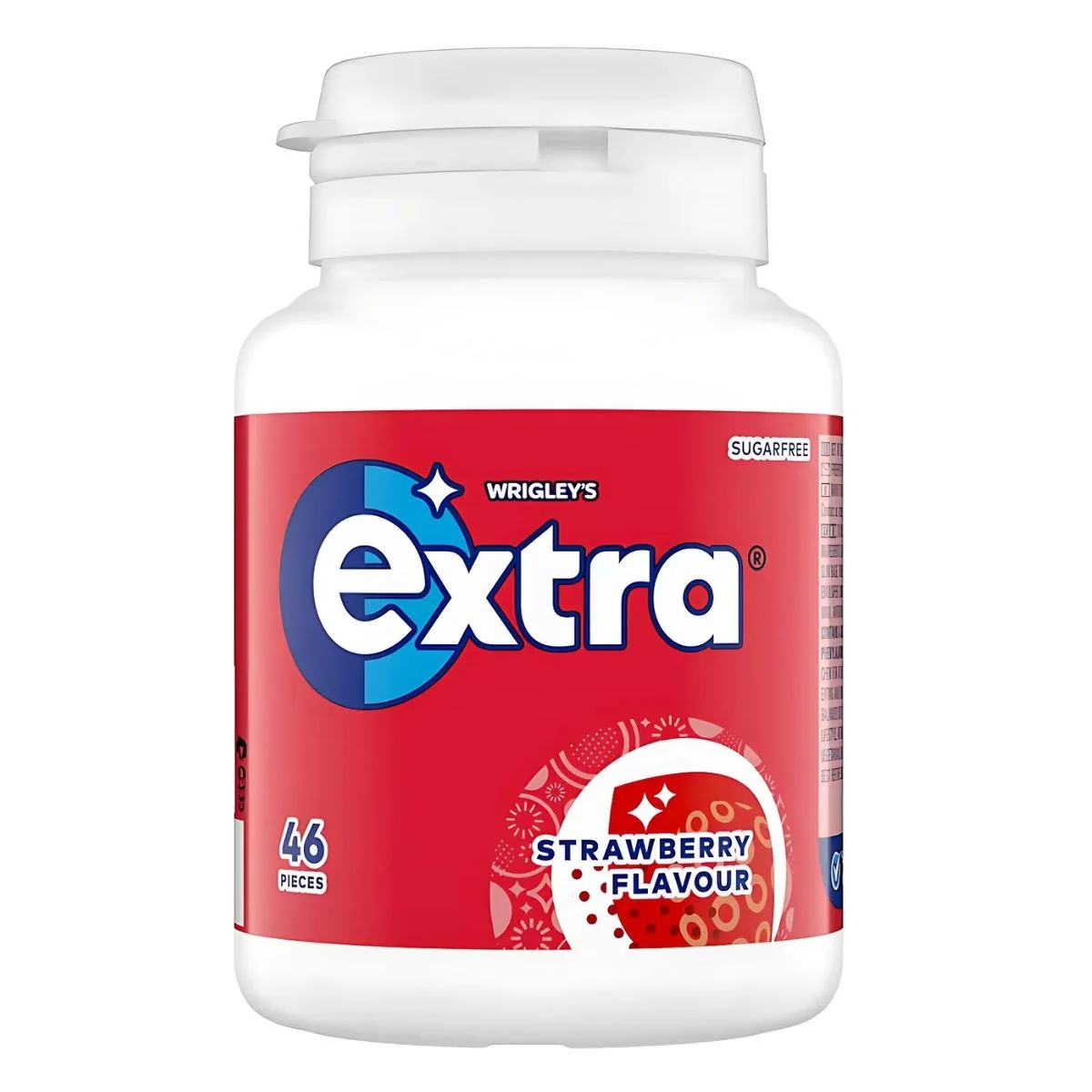 Wrigley's Extra - Sugar Free Gum Strawberry Flavour - 64g