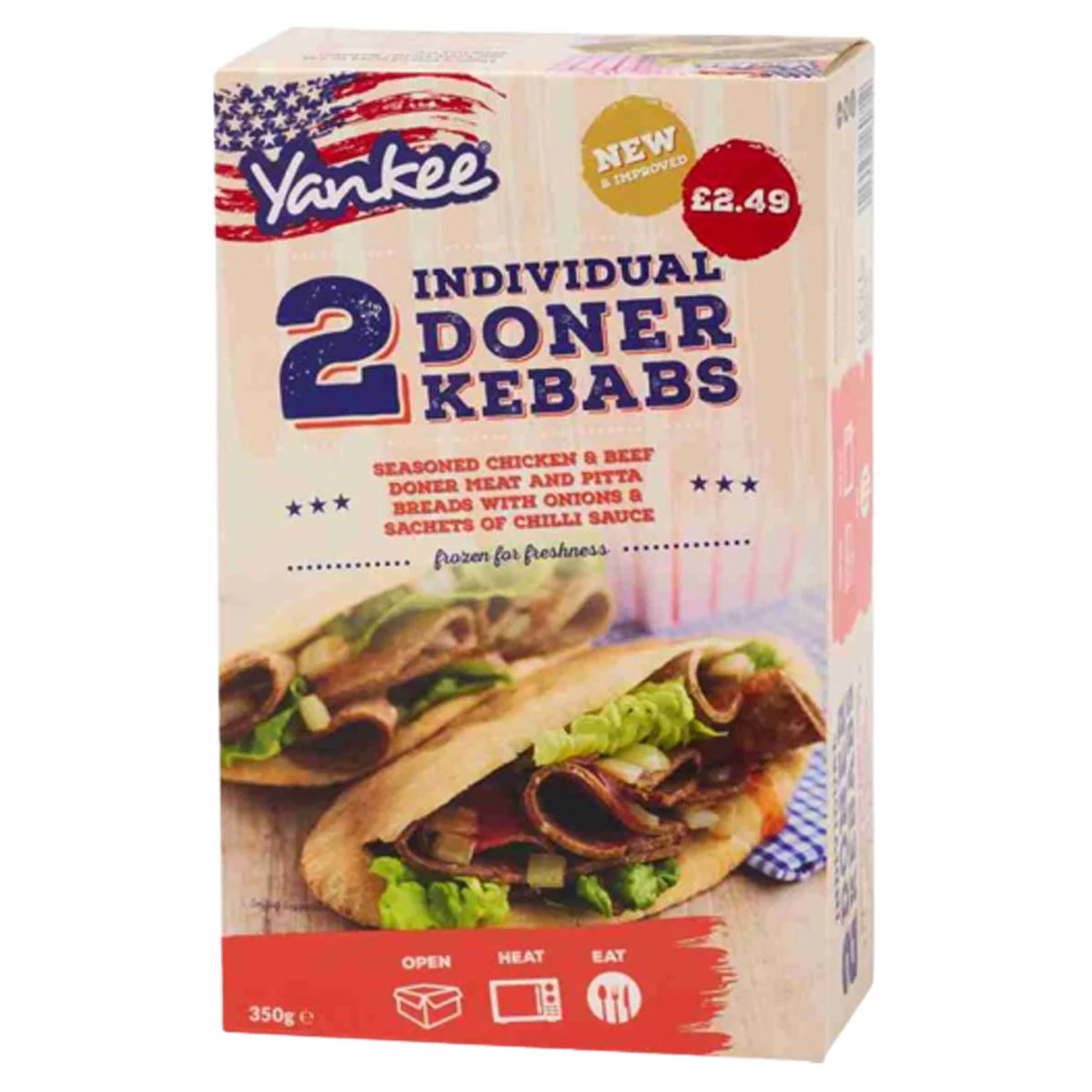 Yankee - 2 Doner Kebab - 350g