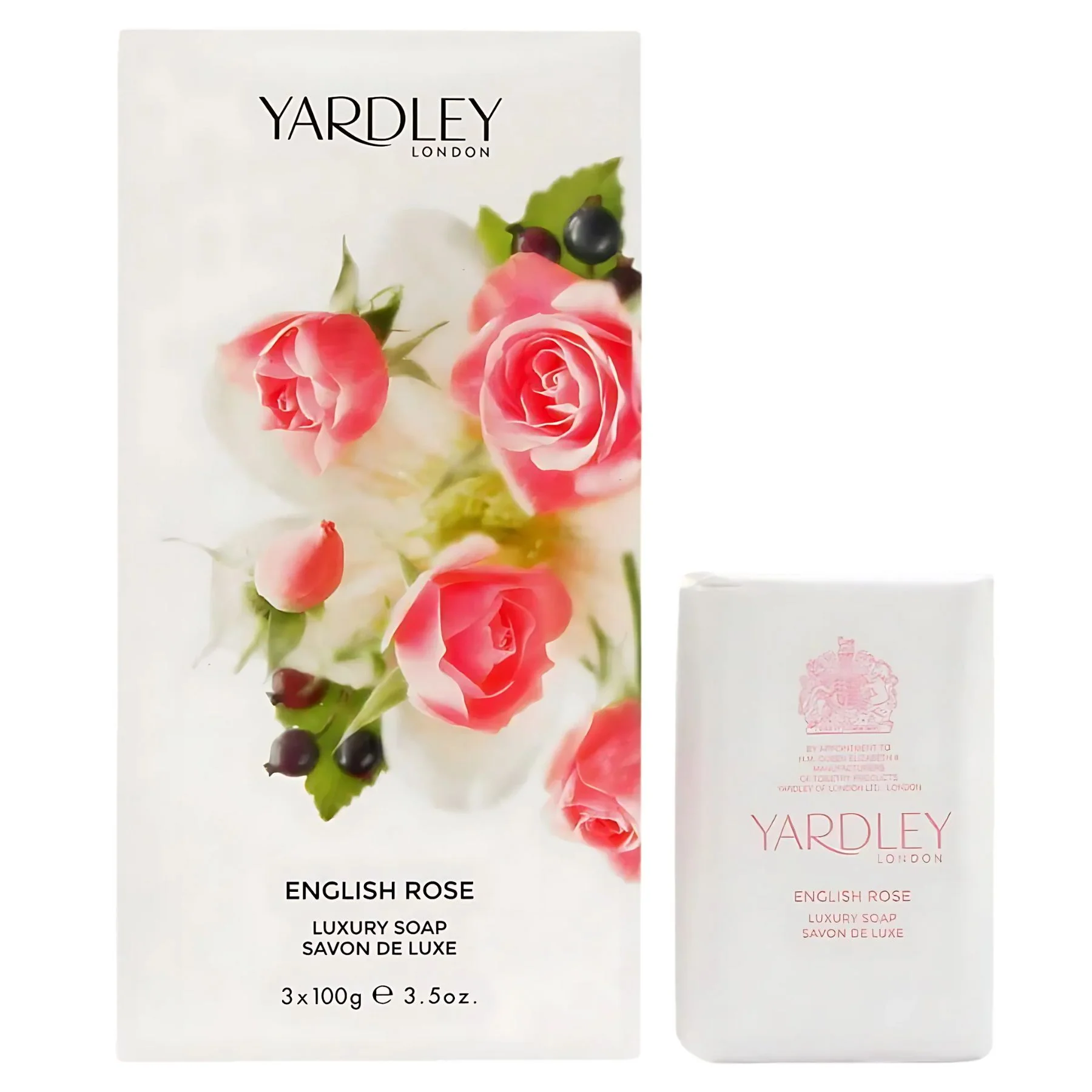 Yardley Of London - Ladies English Rose Soap - 3x100g