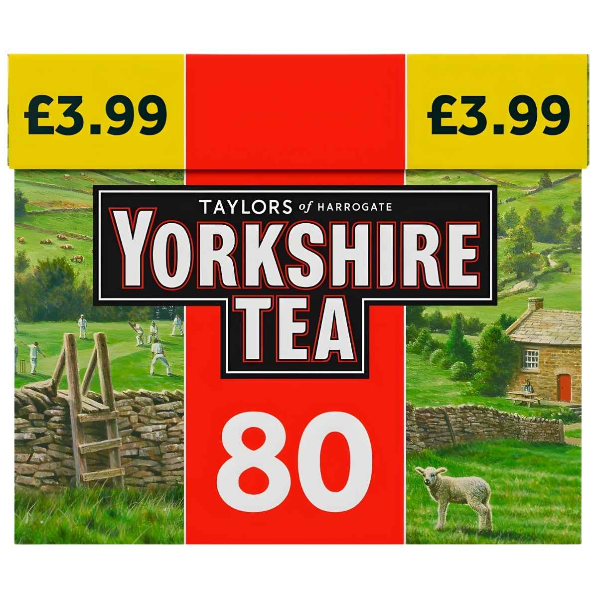 Yorkshire Tea - 80 Teabags - 250g