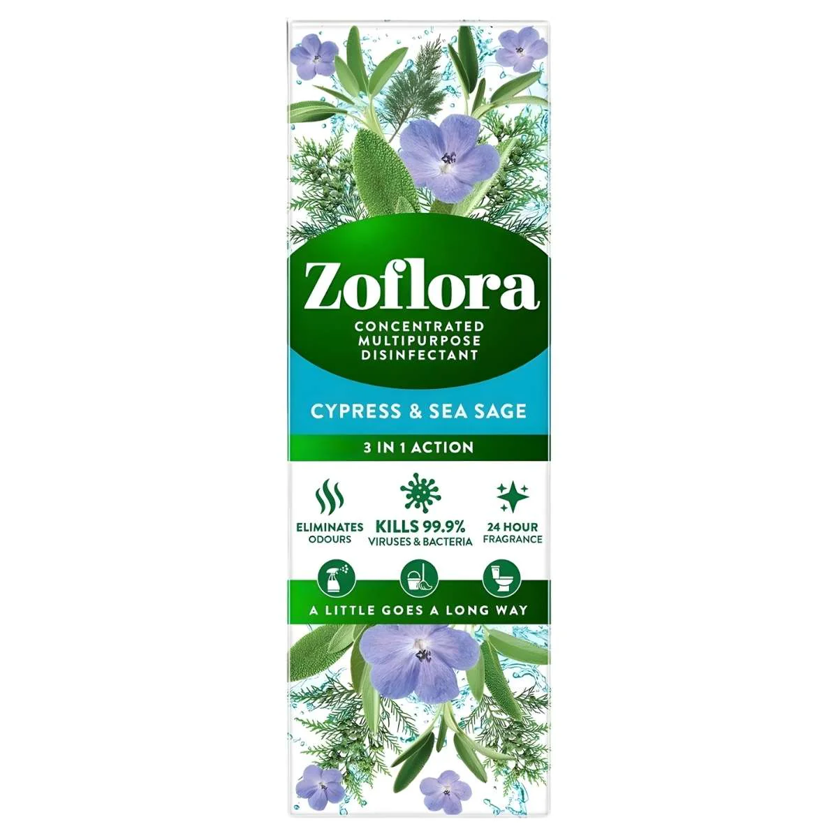 Zoflora - Cypress & Sea Sage Concentrated Multipurpose Disinfectant - 120ml